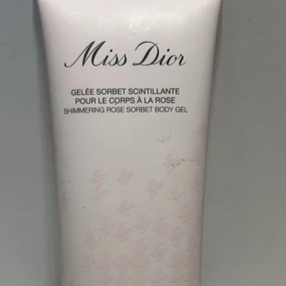 Dior Miss Dior Shimmering Rose Sorbet Body Gel 75 Ml New - Picture 2 of 4